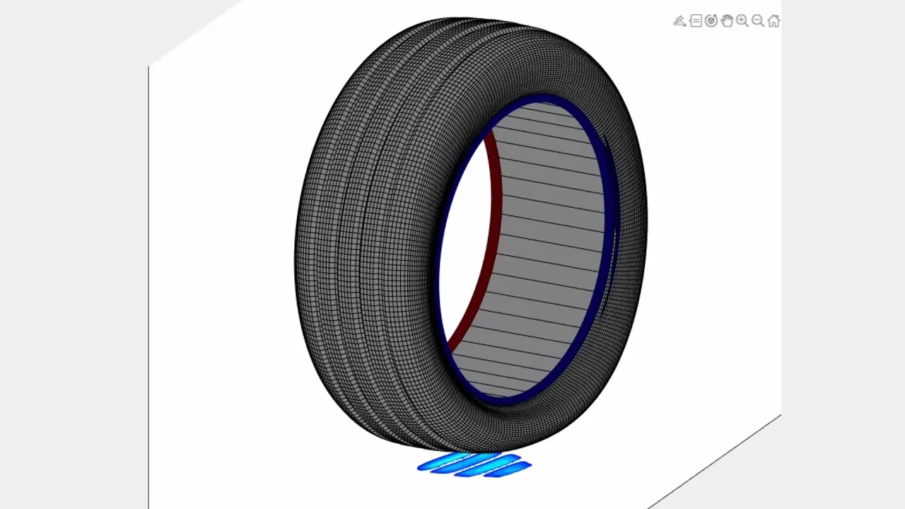 CDTire/3D – Slip Angle Sweep